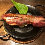 BAR LEON  - 厚切りベーコンステーキ