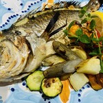 Herb-roasted fresh fish