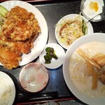 天福 - 唐揚げ定食￥1166