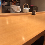 肴処 九十 - カウンター席