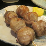 鶏嘉 - トマト巻（豚バラ）