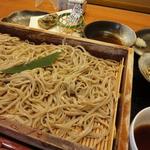 つくも - 板そばと天ぷらのセット