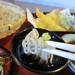 まいど - 山葵を少しつけ蕎麦出汁につけて蕎麦を食べる時が一番幸せです・