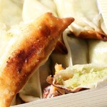 餃子の王さま - 王さまの餃子のアップ