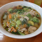 開運 塩大福 すがも園 - 広東麺