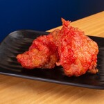北海道炸雞塊〈紅生姜〉2個