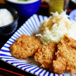 夢庵 - ひれかつ定食 (￥1,099税抜)