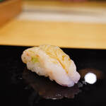 三笠鮨 - "葡萄鰕（ぶだうえび）"