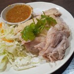 タイ料理セーンタイ - 蒸し鶏