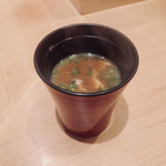 鮨 とかみ - あら出汁のお椀