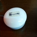 ラーメン 木曜日 - 卓上の鯖ニンニク粉