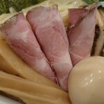 なにわ 麺次郎 - レアチャーシュー