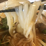 マンゴツリーカフェ - センレック　トムヤム(中辛)　麺リフト