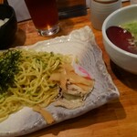 会津ラーメン 和 - 特製青じそ塩つけ麺