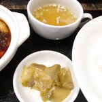 天府之國 - スープ・ザーサイ