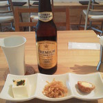 ファーマーズレストラン はなや - ノンアルですが雰囲気は十分です。