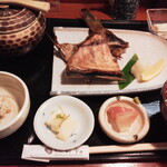 魚めし 竹亭 - 焼魚定食１，０００円（税込）