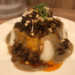 麺処 ほん田 - 「担々豆腐」350円