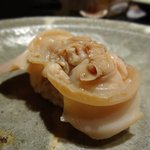 鮨おばな - 18貫目（追加の煮蛤）