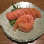 魚庵 - トマトスライス