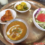 カトマンドゥカリー PUJA - カトマンドゥランチ　1100円