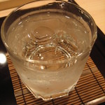 鮨 福原 - 水割りで