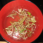 鮨 福原 - 吸い物