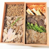 炭火焼肉 なかはら - 2段を並べてみました