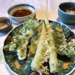 出羽屋 - 蕗の薹,こしあぶら,筍,タラの芽,山うど,くわだいの葉