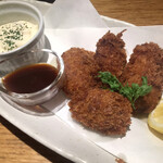 人形町 ワイン酒場 - カキフライ