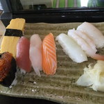 Sushi No Nakata - ランチ　生鮨　７３５円　【　２０１２年５月　】