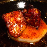 鉄板焼レストラン八景 - フォアグラの鉄板焼