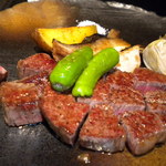 鉄板焼レストラン八景 - 葉山牛ヒレステーキ