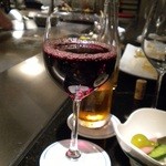 鉄板焼レストラン八景 - ノンアルコールワイン　赤