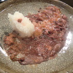 量平寿司 - ホタルイカの陶板焼きにごはんを