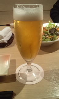 Zenseki Koshitsu Umekono Ie - 飲み放題のビール