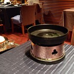 瀬里奈 - すき焼き用の鍋です。