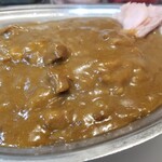 カレーショップ インデアン - インデアンカレー大盛大辛(税込462円+148円)