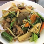 中華工房おかげさま - 限定日替わり定食メイン。