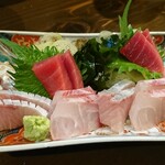小割烹料理こっぽう - 刺身三種盛り