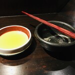 Robatayaki Nagonago - お通し、食べちゃった