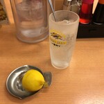 美食軒 - 生搾りレモンサワー