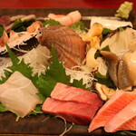 すし処 米泉 - 刺し盛り二人前