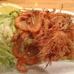 飲食笑商何屋ねこ膳 - 川海老唐揚げ