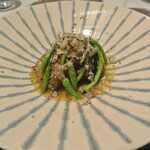 リストランテ カノフィーロ - 仔羊とカーボロネロのスプマンテ煮込み