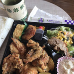 南風亭 - 　〜唐揚げ弁当〜自宅感が満載で失礼しました！笑笑