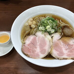 麺処 うきとみ - 冷やし昆布水しょうゆそば