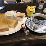 サードプレイス - トーストモーニング500円(税込)