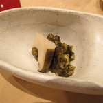 三谷 - 肝ソースで作ったおこげ