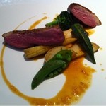 ete - 鴨胸肉のソテー新生姜のソース